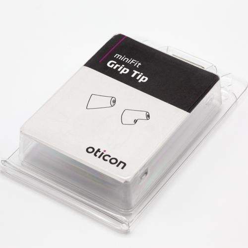 Oticon GripTip - pack of 2-HearingDirect-brand_Oticon,type_Dome tube tip,type_Domes,type_Fitting tips