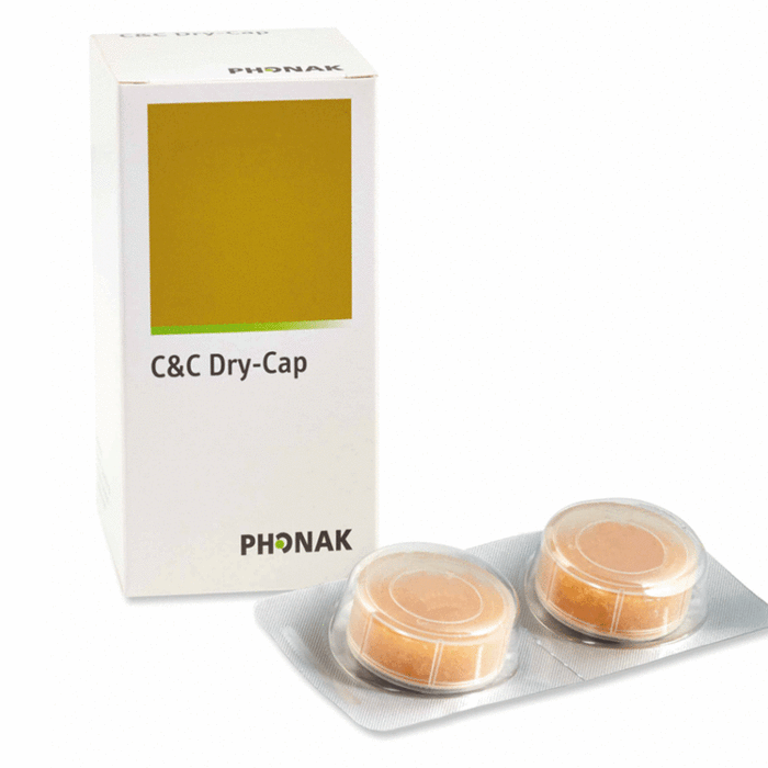 Phonak C&C Line Drying Beaker & Drying Capsules Kit-HearingDirect-brand_Phonak,type_Cleaning kit