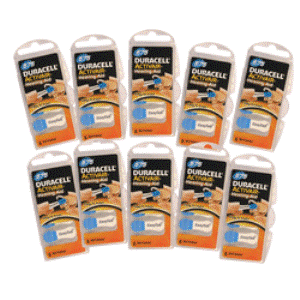 Duracell Hearing Aid Batteries Size 675 Pack of 60-HearingDirect-brand_Duracell,price_$20 - $29.99,size_Size 675,type_Pack of 60