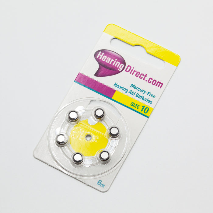 Hearing Direct Hearing Aid Batteries Size 10