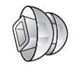 ReSound Domes For High Power Receiver Tubing-HearingDirect-brand_ReSound,type_Domes