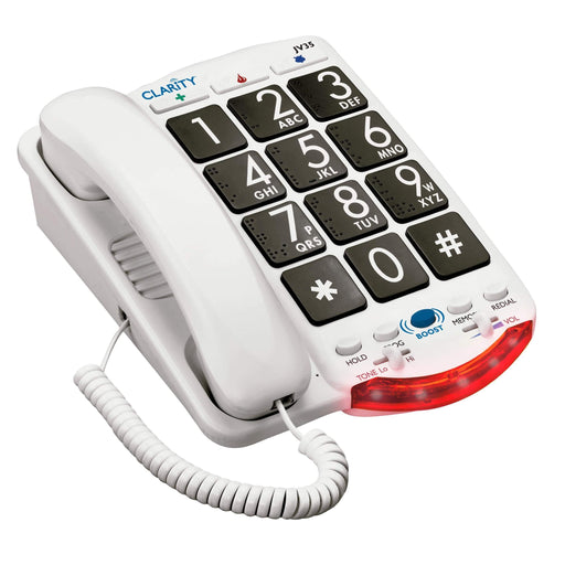 Clarity JV35 Talking Amplified Desk Telephone-HearingDirect-brand_Clarity,type_Amplified corded phones