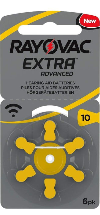 Rayovac Hearing Aid Batteries Size 10-HearingDirect-brand_Rayovac,price_$2 - $2.99,size_Size 10,type_Pack of 6