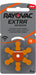 Rayovac Hearing Aid Batteries Size 13-HearingDirect-brand_Rayovac,price_$2 - $2.99,size_Size 13,type_Pack of 6