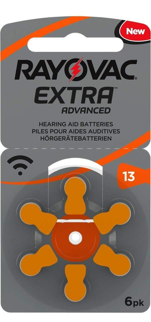 Rayovac Hearing Aid Batteries Size 13-HearingDirect-brand_Rayovac,price_$2 - $2.99,size_Size 13,type_Pack of 6