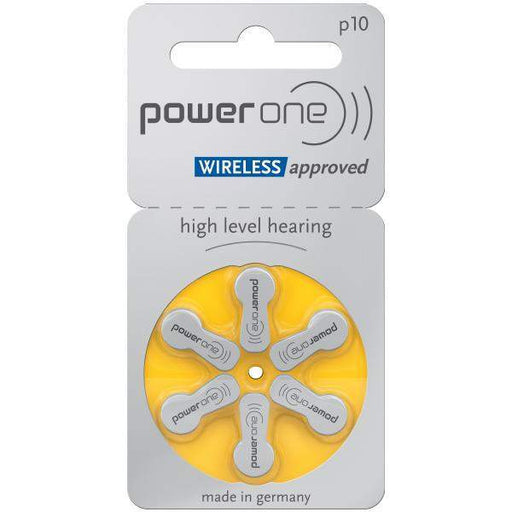 Power One Hearing Aid Batteries Size 10-HearingDirect-brand_Power One,price_$2 - $2.99,size_Size 10,type_Pack of 6