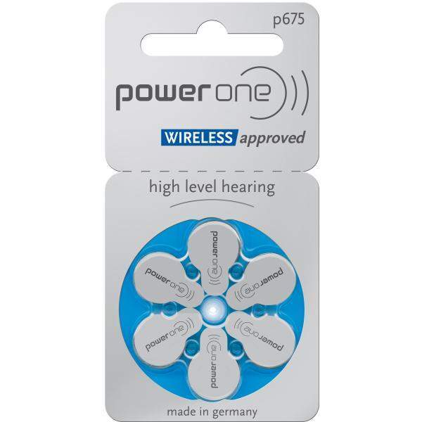 Power One Hearing Aid Batteries Size 675-HearingDirect-brand_Power One,price_$2 - $2.99,size_Size 675,type_Pack of 6