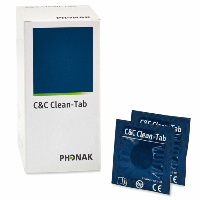 Phonak C&C Line Drying Beaker & Cleansing Tablets Kit-HearingDirect-brand_Phonak,type_Cleaning kit