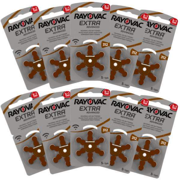 Buy Rayovac Hearing Aid Batteries - Size 312 — Hearing Direct US