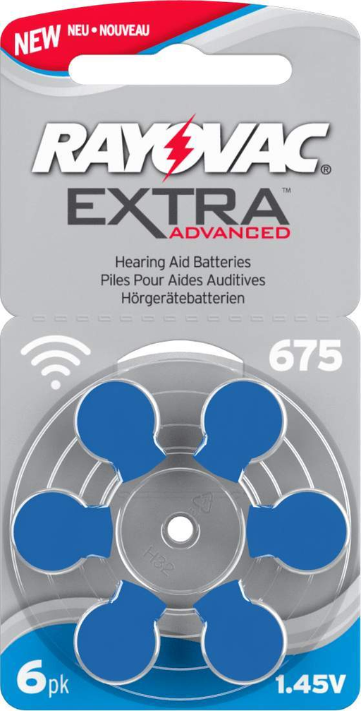 Rayovac Hearing Aid Batteries Size 675-HearingDirect-brand_Rayovac,price_$2 - $2.99,size_Size 675,type_Pack of 6