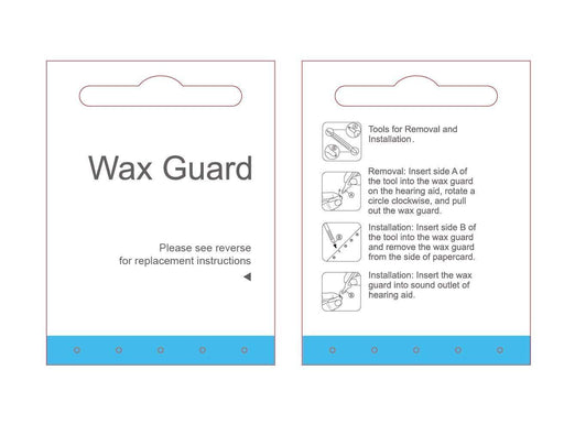 Wax guards for HD91, HD151, HD230-HearingDirect-type_Wax guards